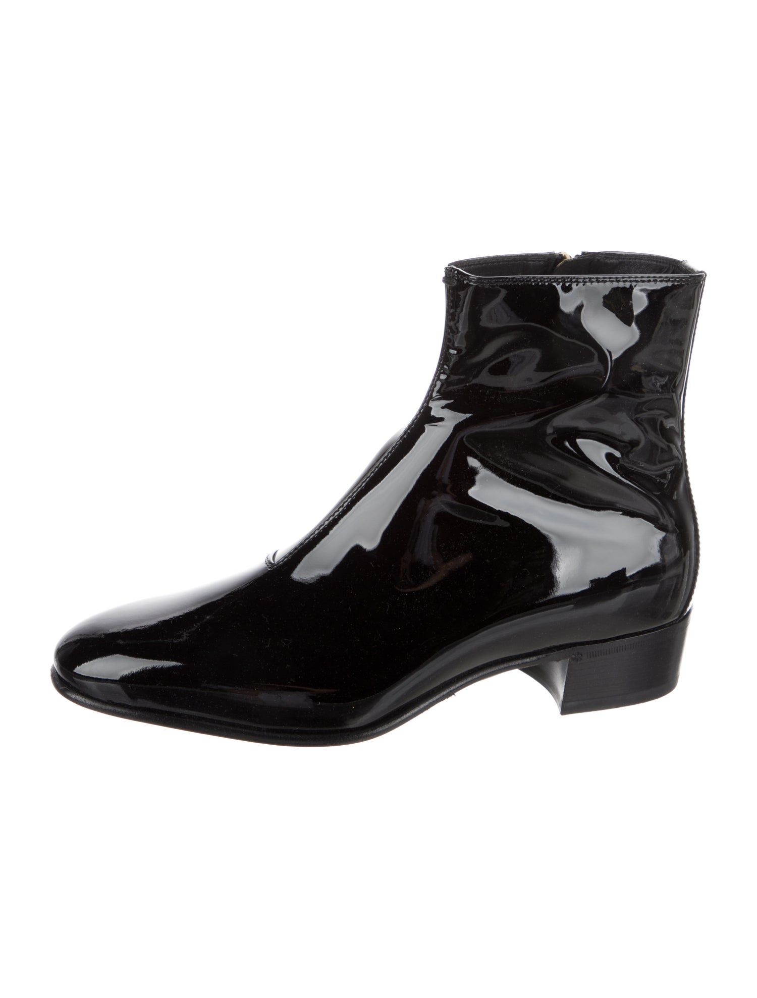 Gucci Patent Leather Boots
