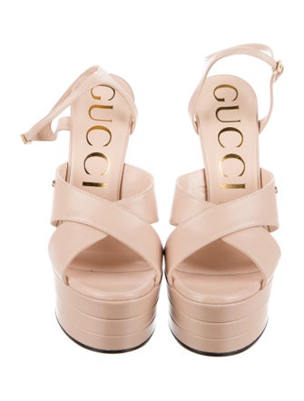 Gucci Leather Sandals