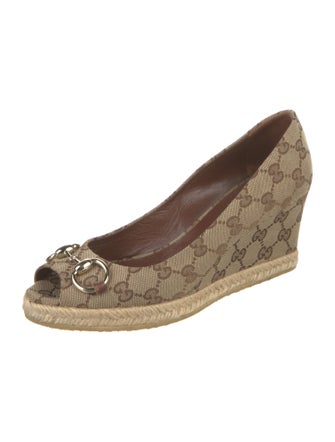 Gucci GG Canvas Canvas Pumps