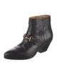 Gucci Zahara Horsebit Accent Moto Boots