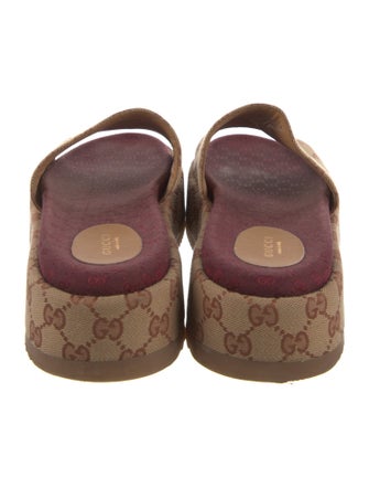 Gucci GG Canvas Canvas Slides