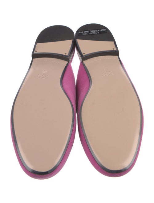 Gucci Flora Print Velvet Mules