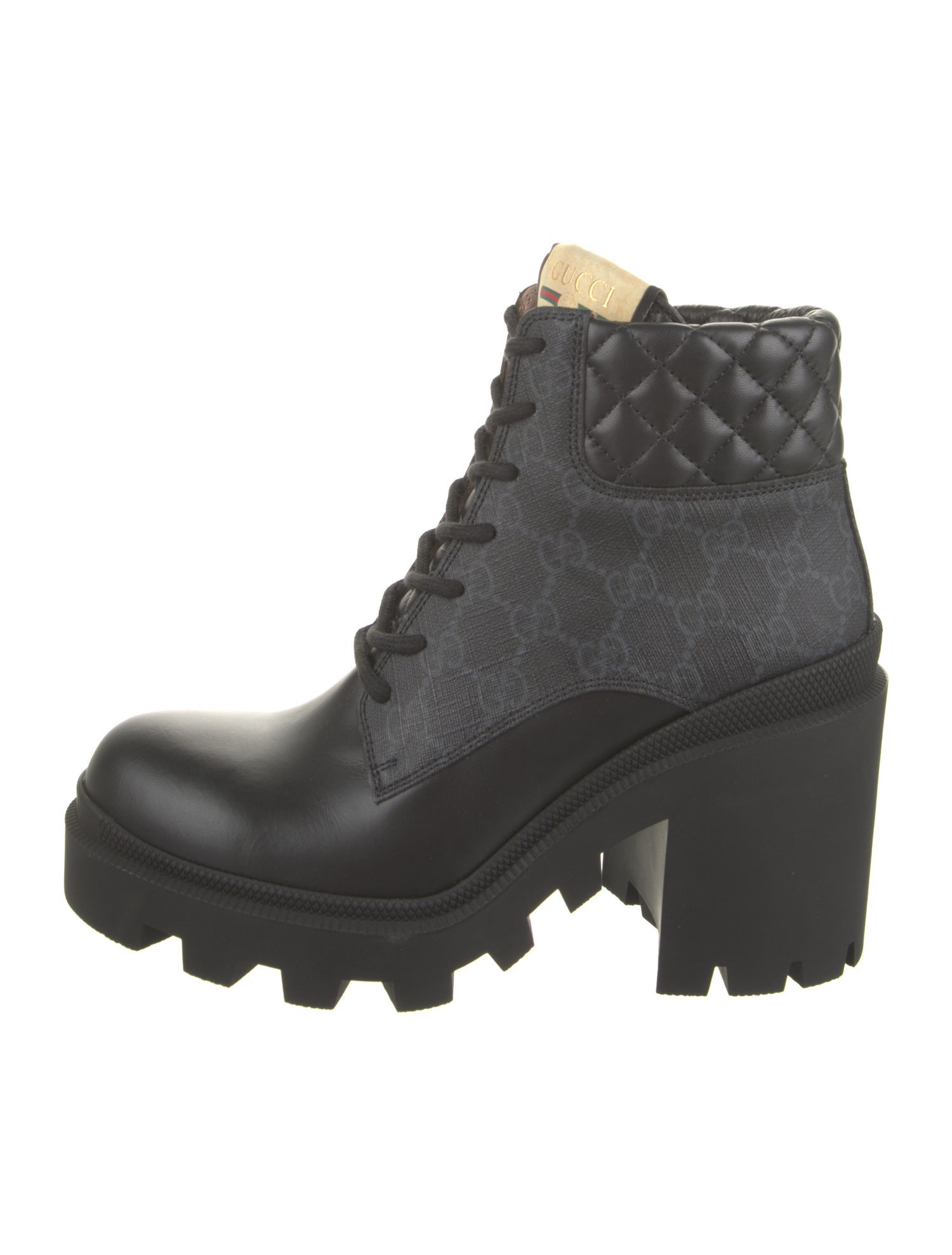 Gucci Combat Boots