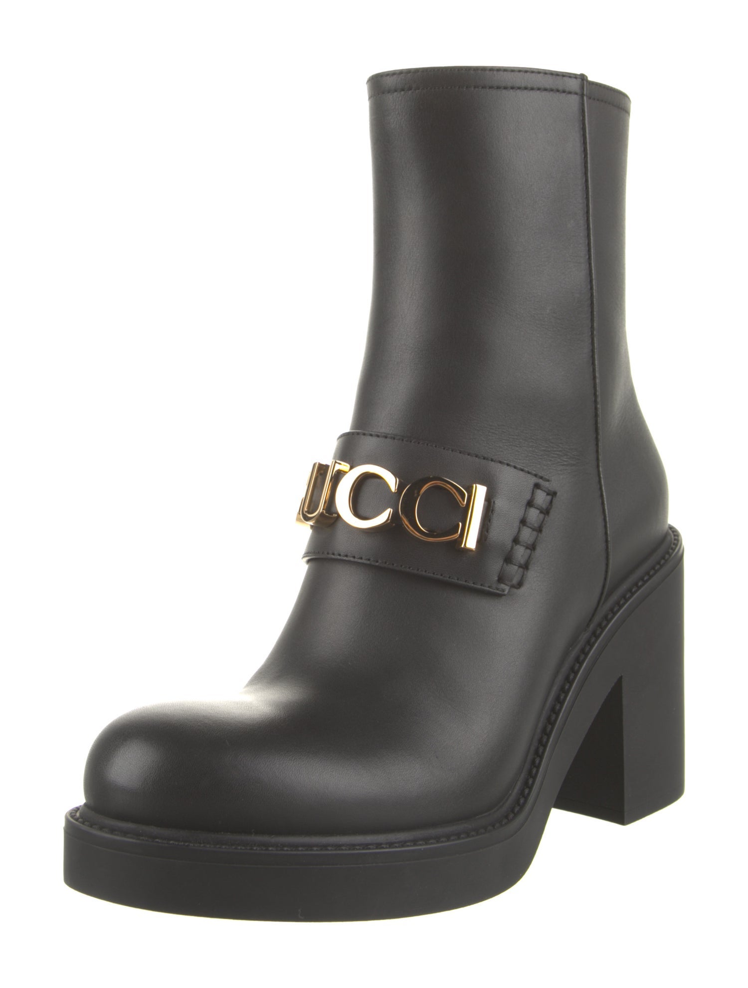 Gucci Leather Boots
