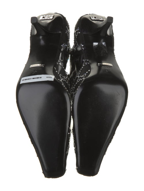 Gucci Mesh Printed Boots