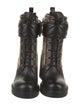Gucci GG Canvas Canvas Combat Boots
