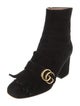 Gucci Running GG Logo Suede Boots