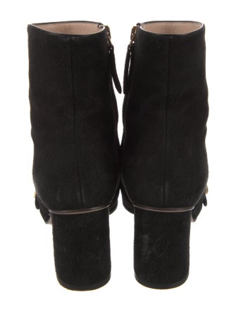 Gucci Running GG Logo Suede Boots