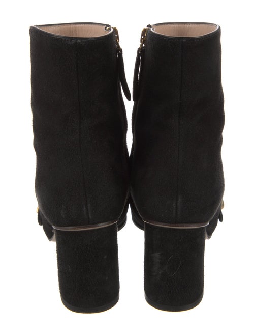 Gucci Running GG Logo Suede Boots