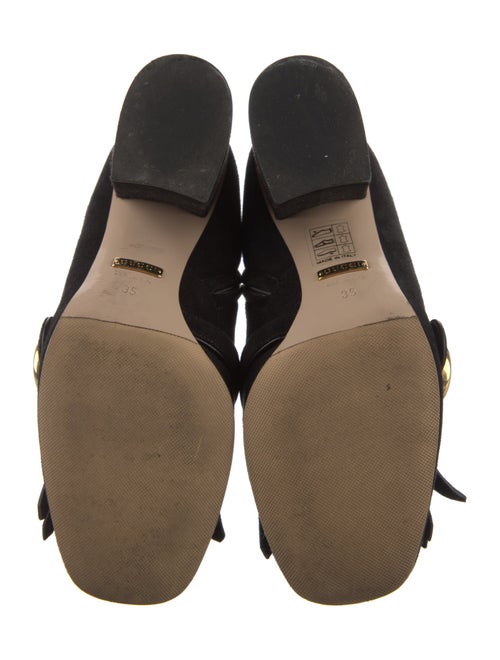 Gucci Running GG Logo Suede Boots