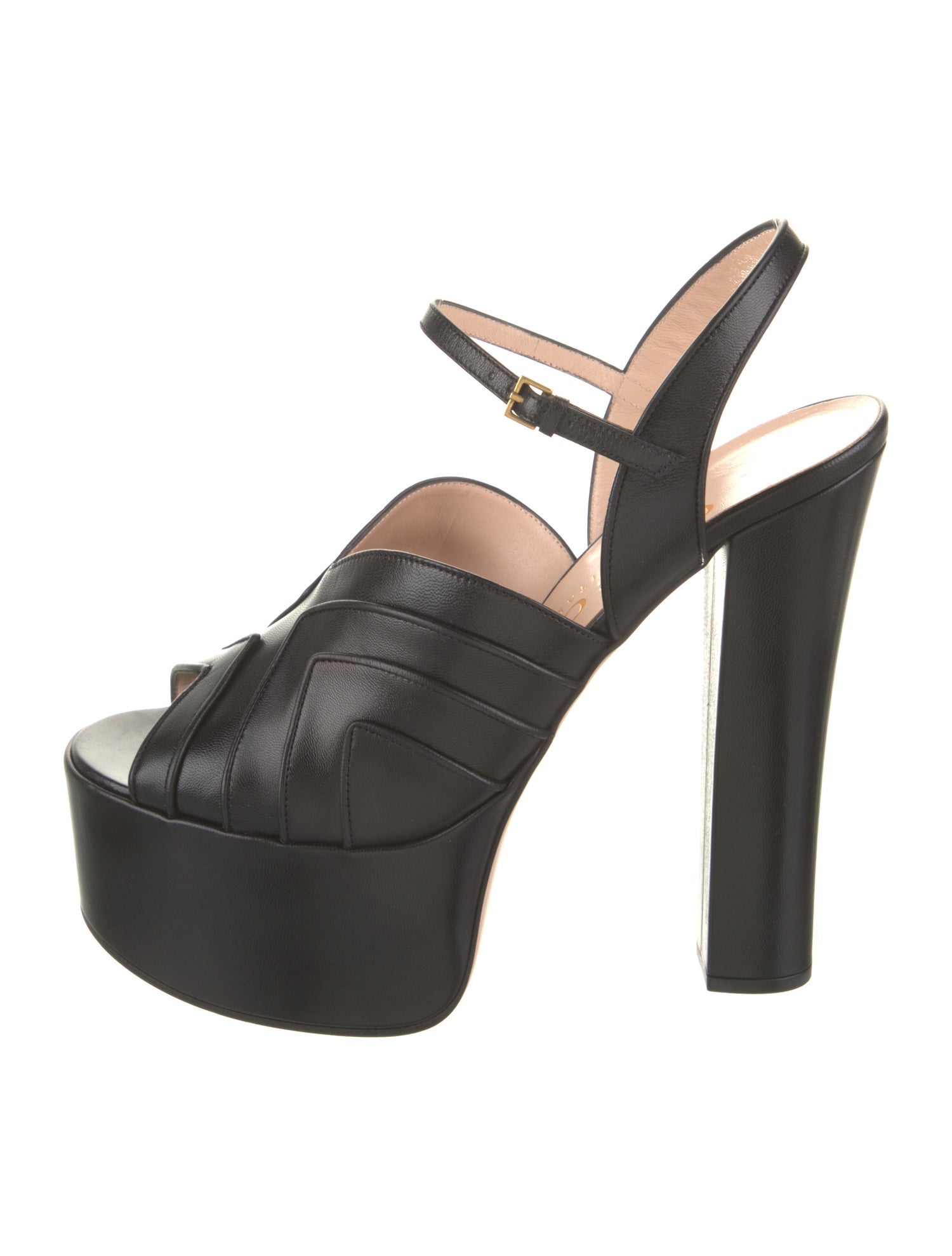 Gucci Leather Slingback Pumps