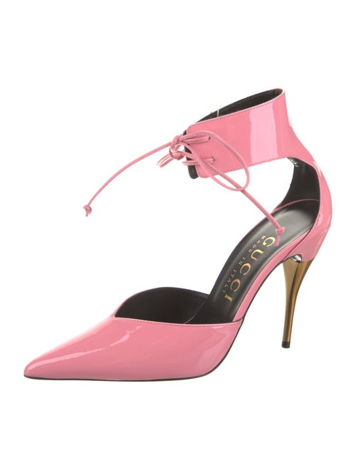 Gucci Patent Leather D'Orsay Pumps