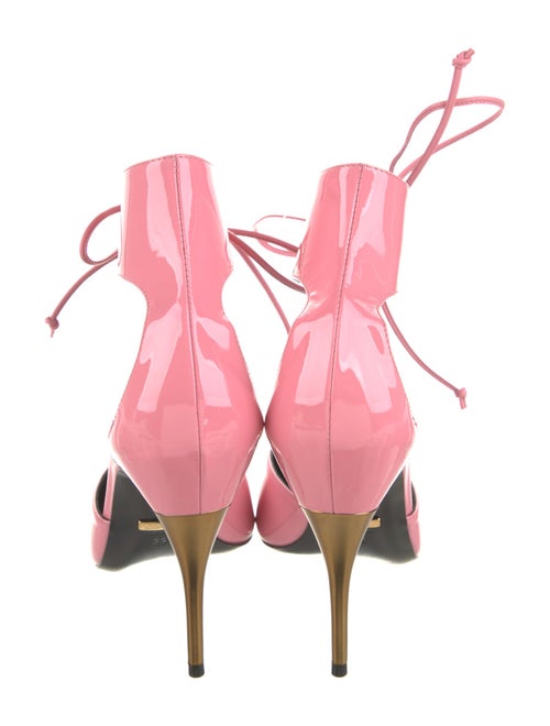 Gucci Patent Leather D'Orsay Pumps