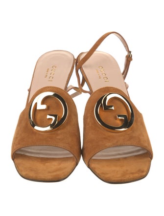 Gucci Suede Slides