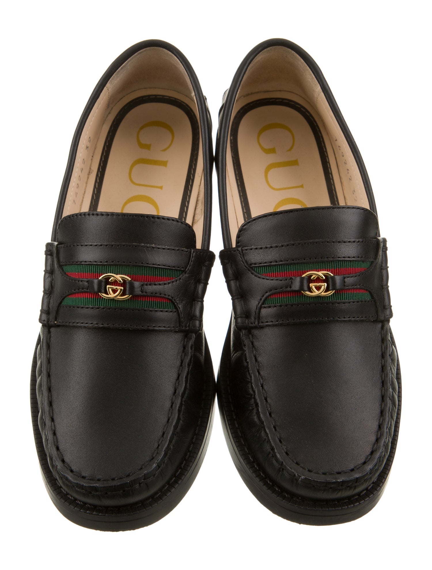 Gucci Boys' Leather Dress Shoes