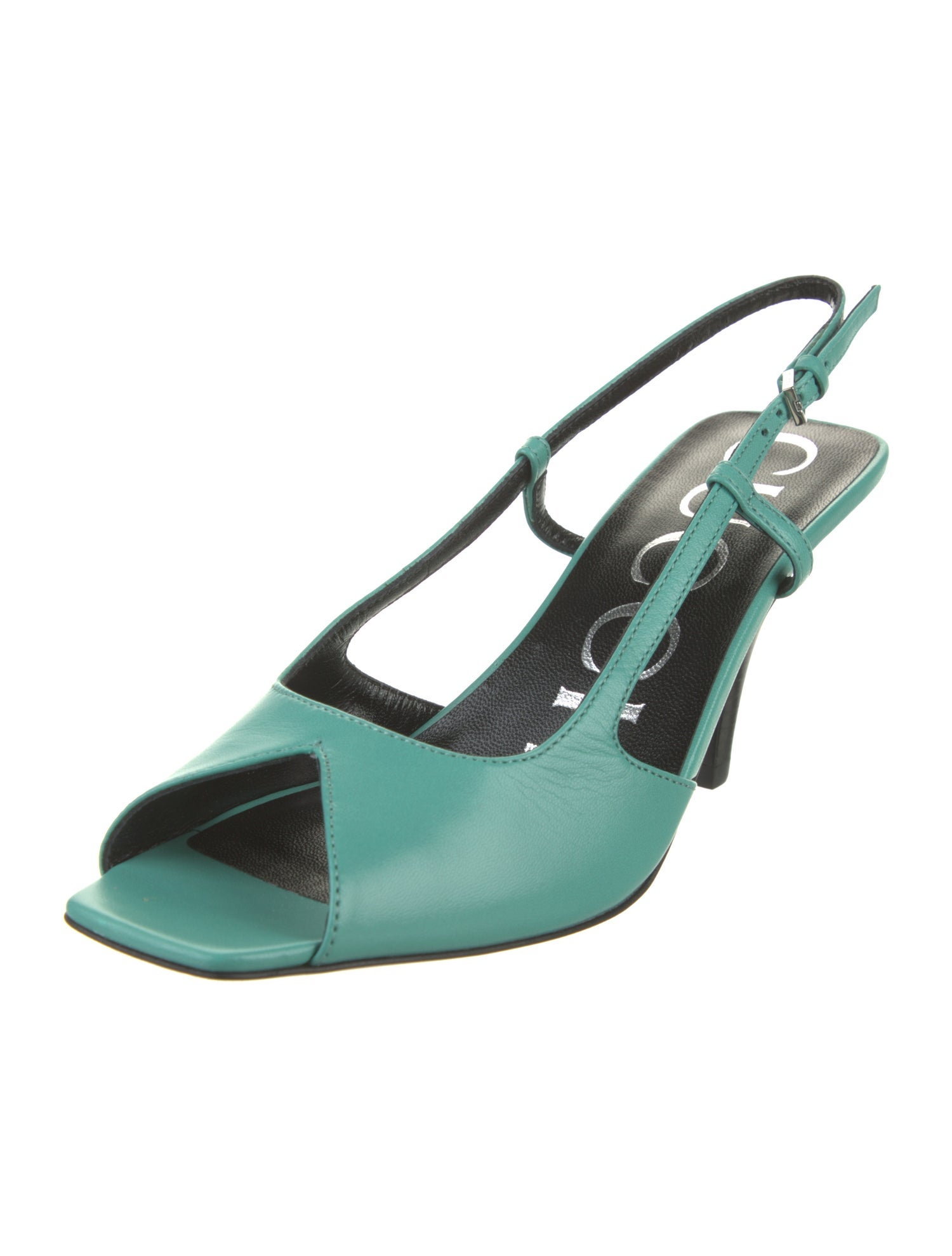 Gucci Leather Slingback Sandals w/ Tags