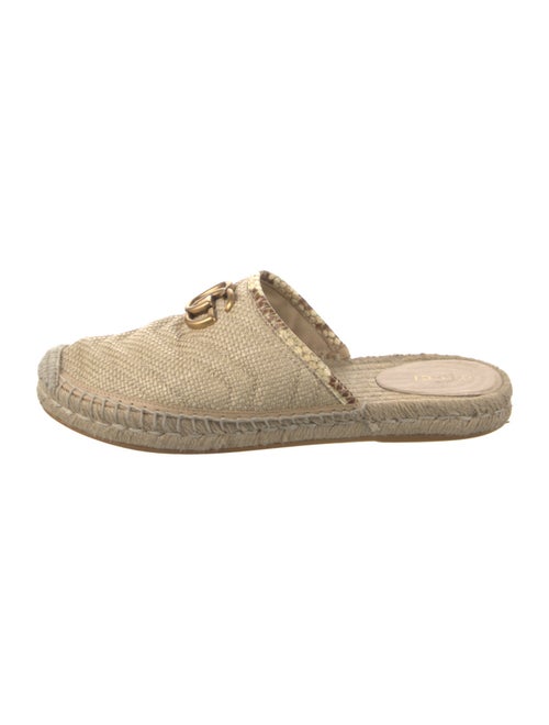 Gucci Raffia Mules