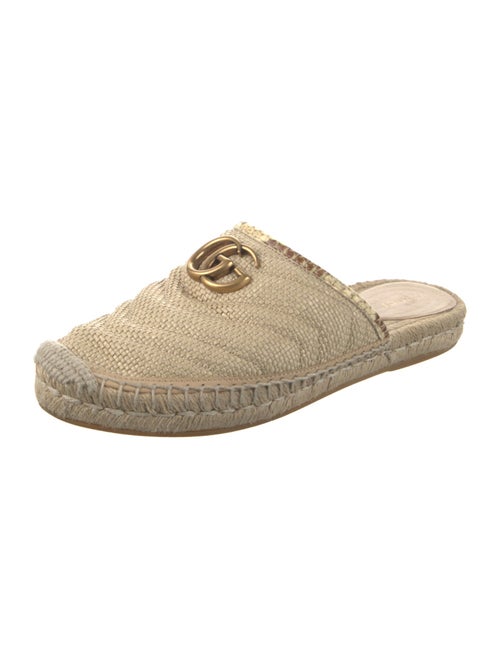 Gucci Raffia Mules