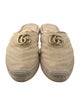 Gucci Raffia Mules