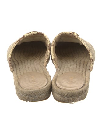 Gucci Raffia Mules