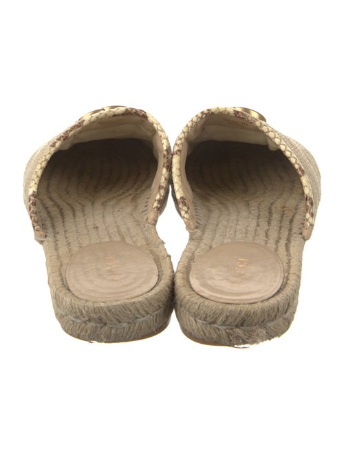 Gucci Raffia Mules