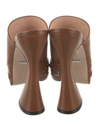 Gucci Leather Slides