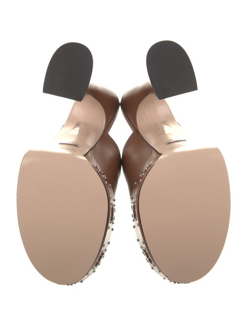 Gucci Leather Slides