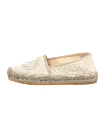 Gucci Interlocking G Logo Whipstitch Trim Espadrilles