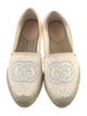 Gucci Interlocking G Logo Whipstitch Trim Espadrilles