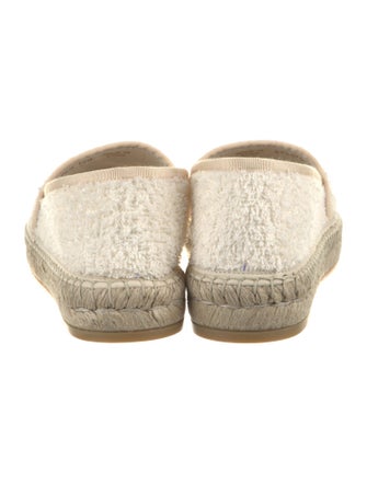 Gucci Interlocking G Logo Whipstitch Trim Espadrilles
