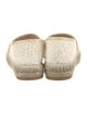 Gucci Interlocking G Logo Whipstitch Trim Espadrilles