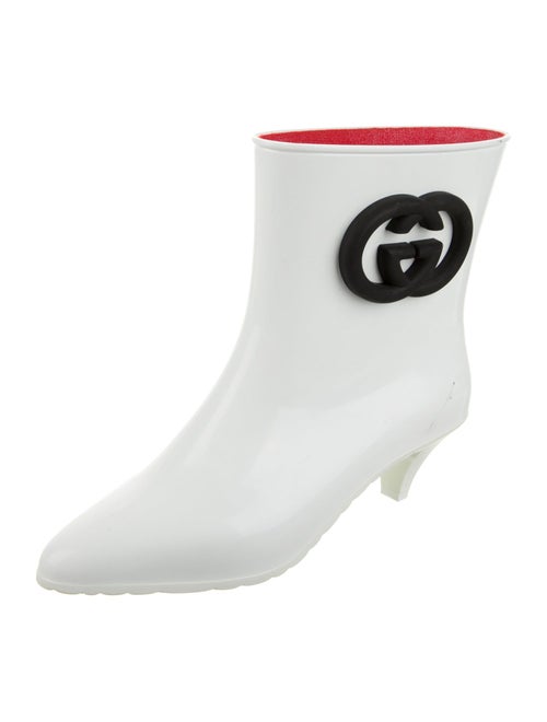 Gucci Rubber Printed Rain Boots