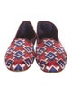 Gucci Satin Printed Loafers