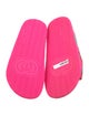Gucci Rubber Colorblock Pattern Slides