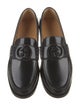 Gucci Interlocking G Logo Leather Dress Loafers