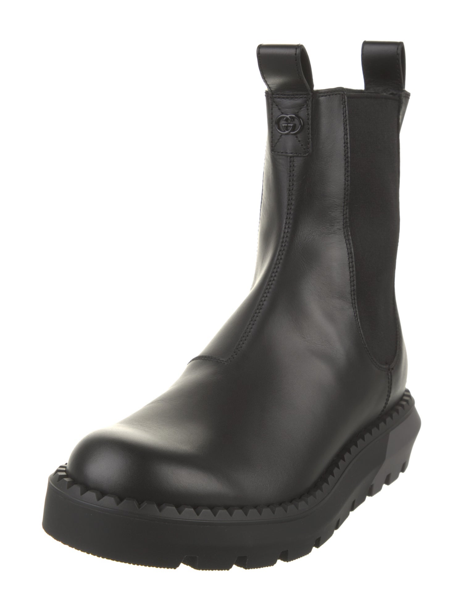 Gucci Leather Chelsea Boots