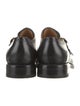 Gucci Interlocking G Logo Leather Monk Straps