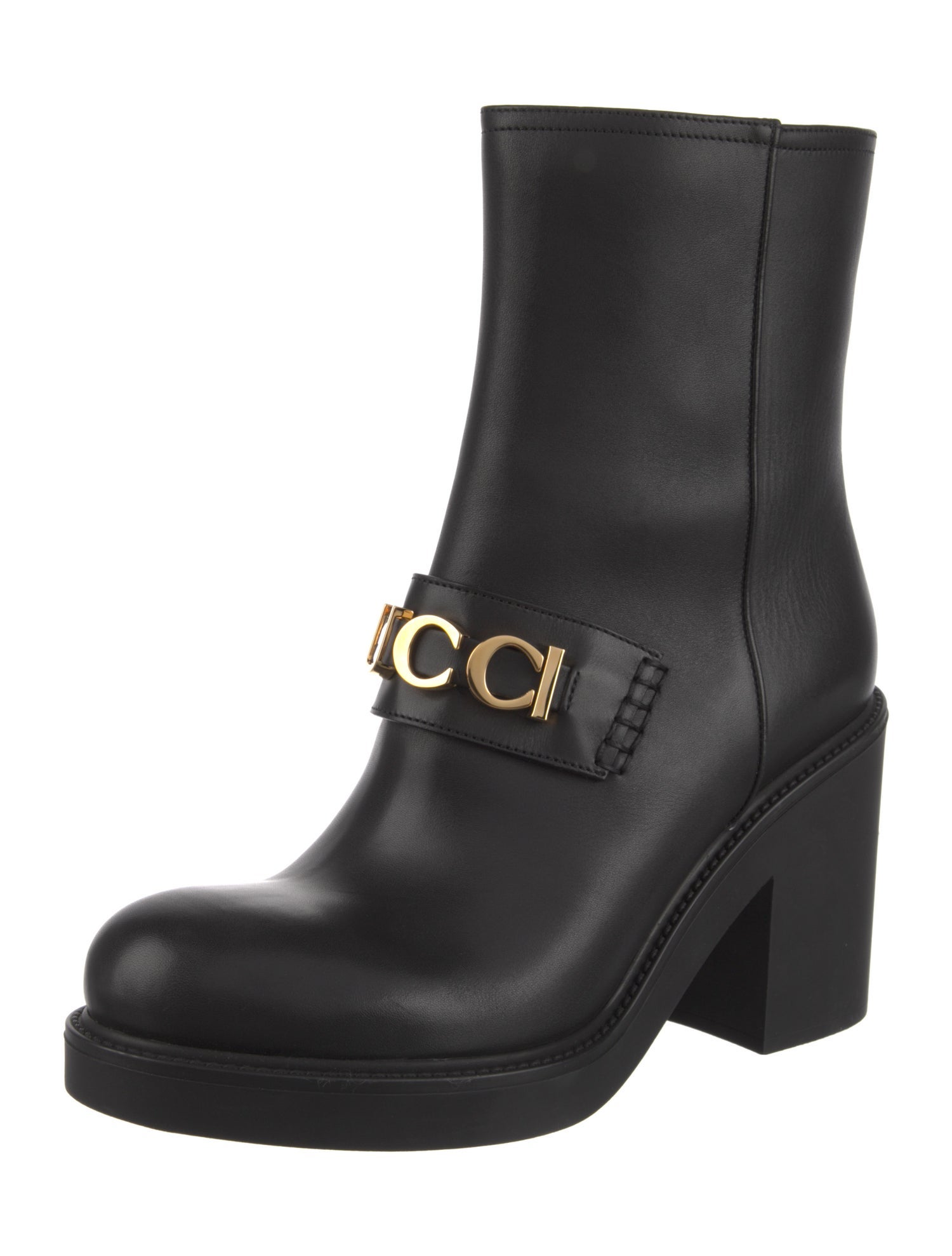 Gucci Leather Boots