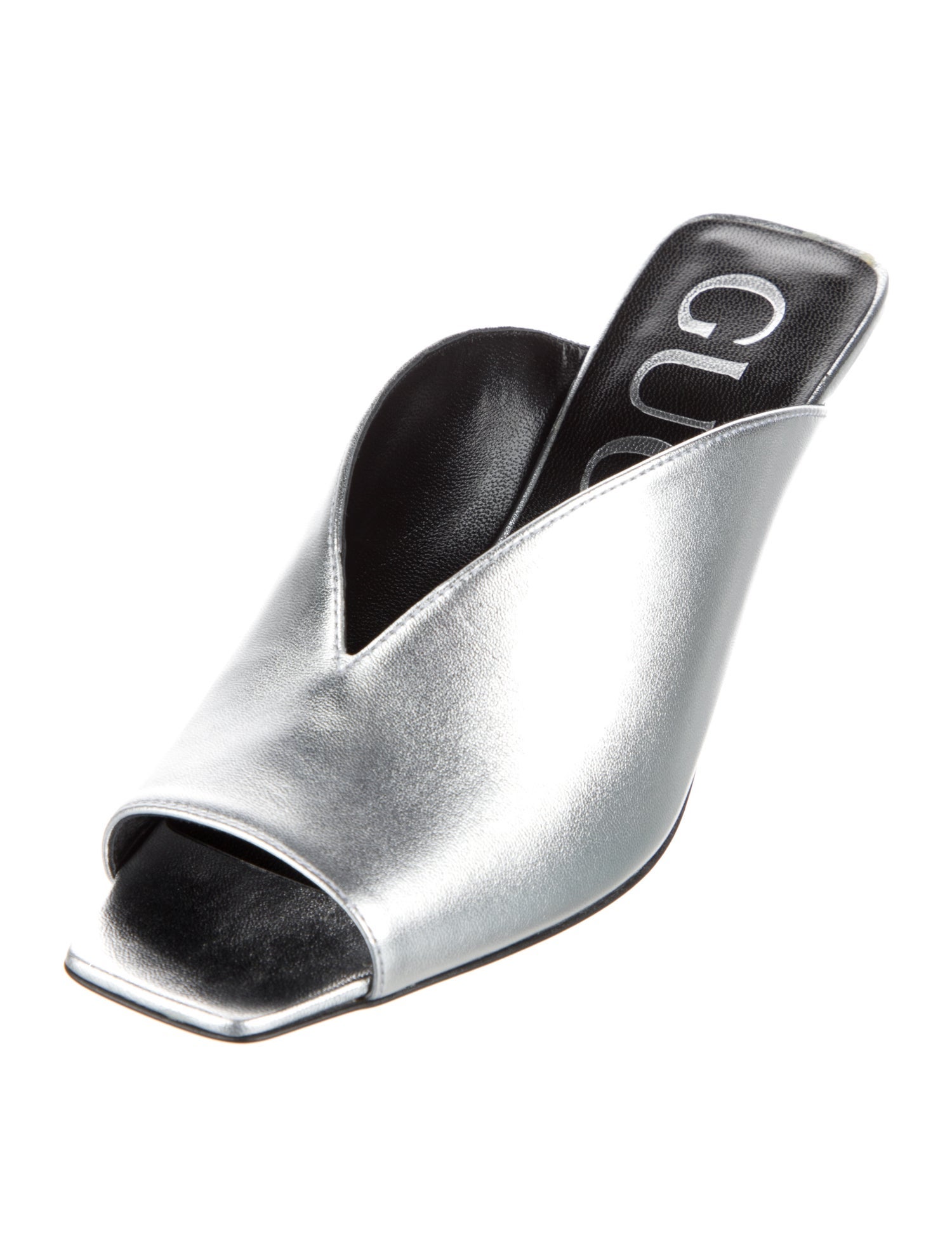 Gucci Leather Slides