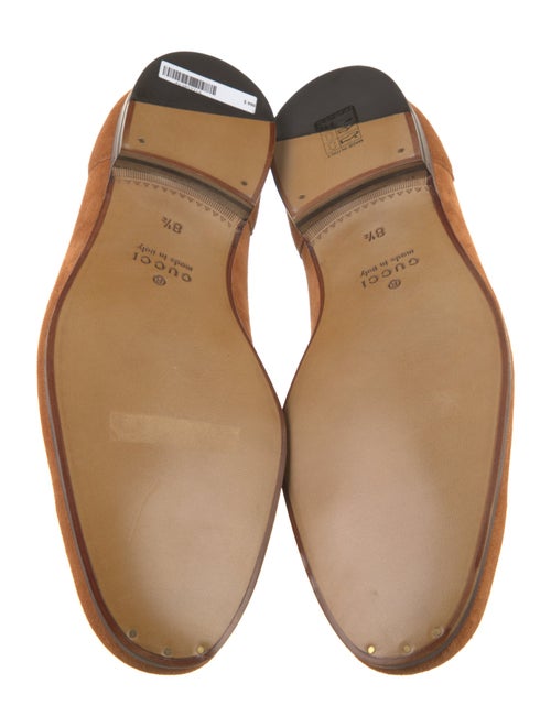 Gucci Suede Dress Loafers