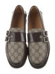 Gucci GG Supreme Monk Straps