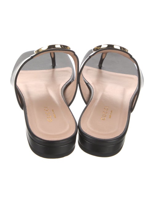 Gucci Leather Slides
