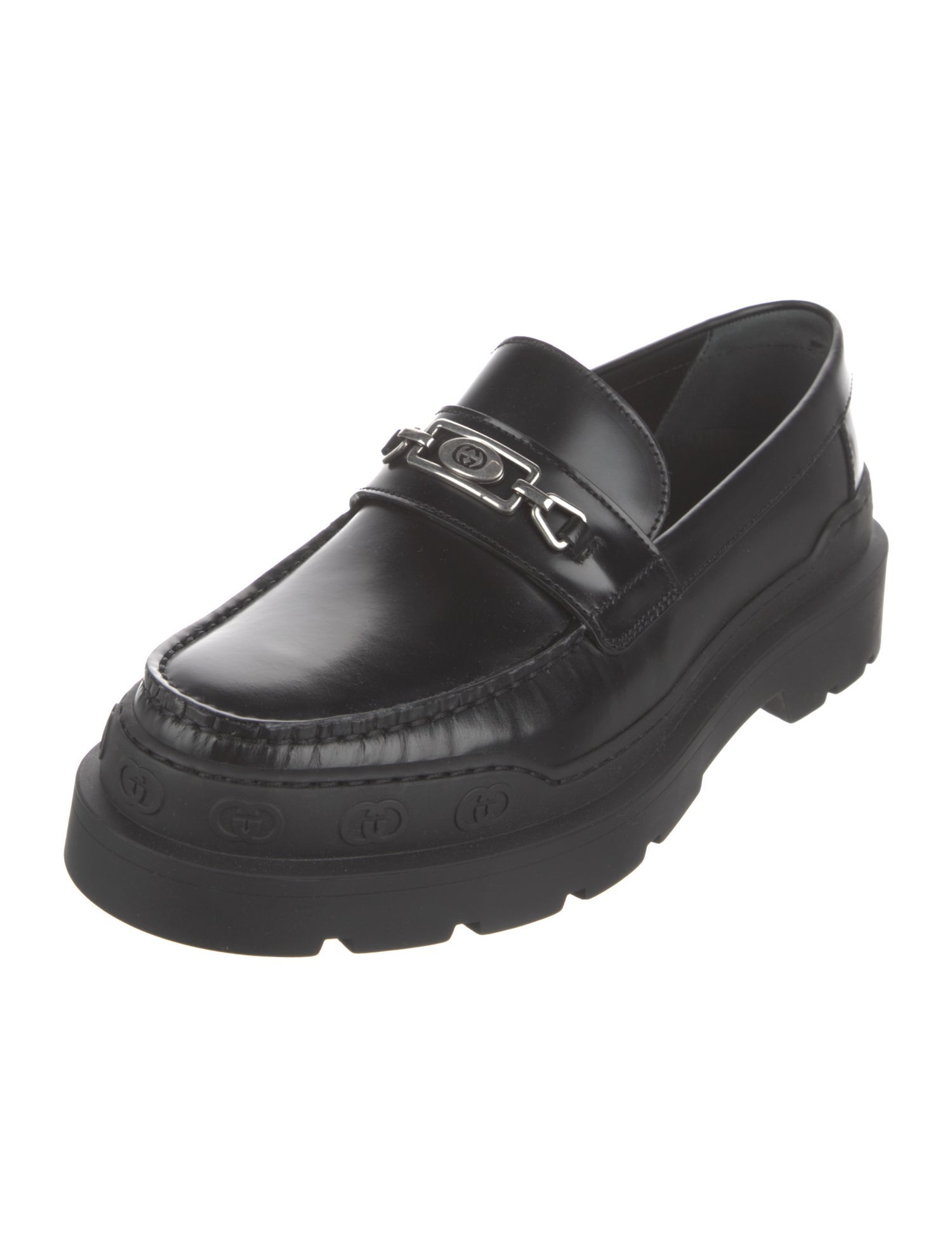 Gucci Rubber Dress Loafers