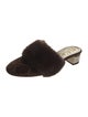 Gucci Velvet Crystal Embellishments Mules