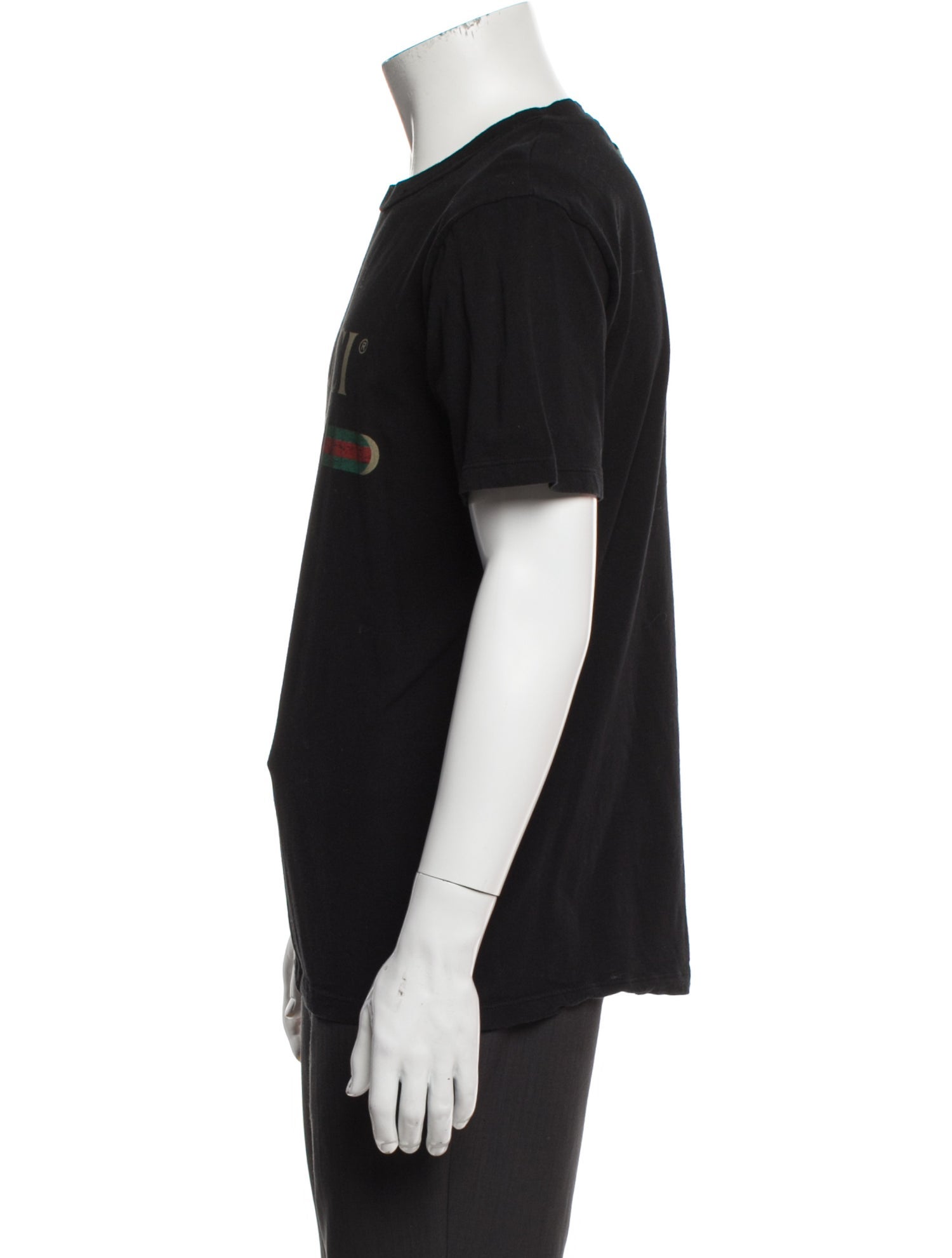 Gucci Web Accent Crew Neck T-Shirt