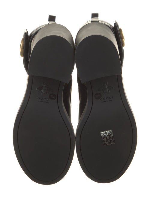 Gucci Canvas Printed Combat Boots