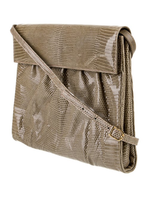 Gucci Lizard Shoulder Bag Vintage