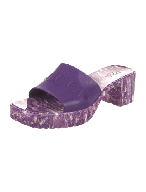 Gucci Rubber Printed Slides