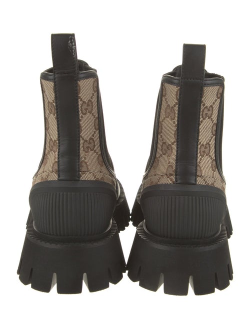 Gucci GG Canvas Canvas Chelsea Boots
