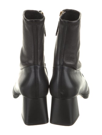 Gucci Horsebit Accent Leather Sock Boots